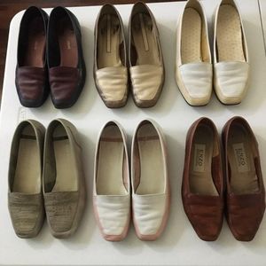 SOLD-👠 6 For $45 Leather Flats 👠 Enzo Angiolini